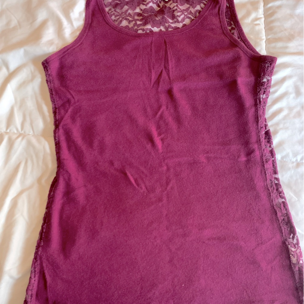 Aeropostale lace-back tank top. Size XL